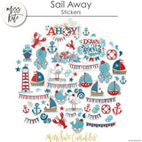 Sail Away - Stickers