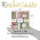 Sports Life - 6X6 Paper Pack (Ss)