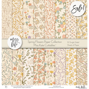 Spring Flowers - Paper Pack Single Sided 12X12 (Ss)