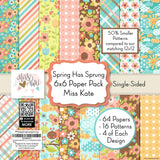 Spring Has Sprung - 6X6 Paper Pack (Ss)