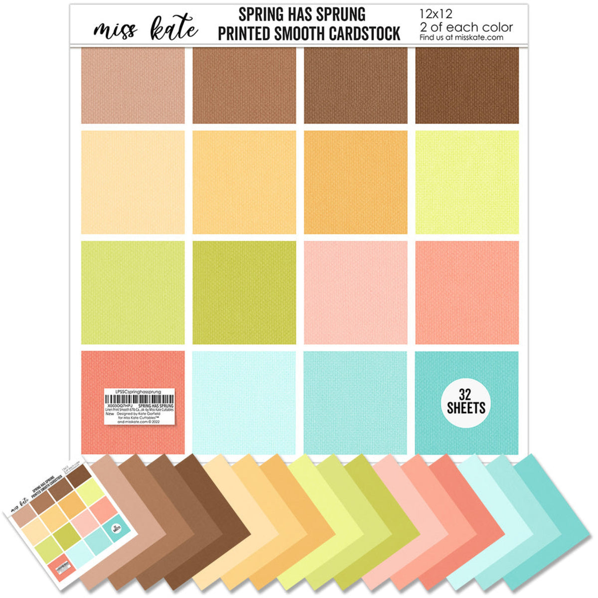 Spring has Sprung Scrapbook Cardstock – MISS KATE