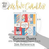 Summer Basics - 6X6 Paper Pack (Ss)