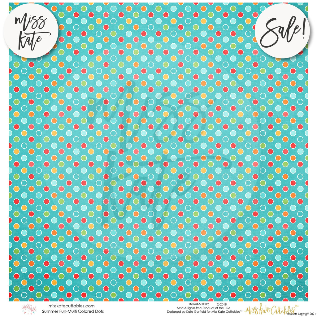 Summer Fun - Scrapbook Paper Pack – MISS KATE