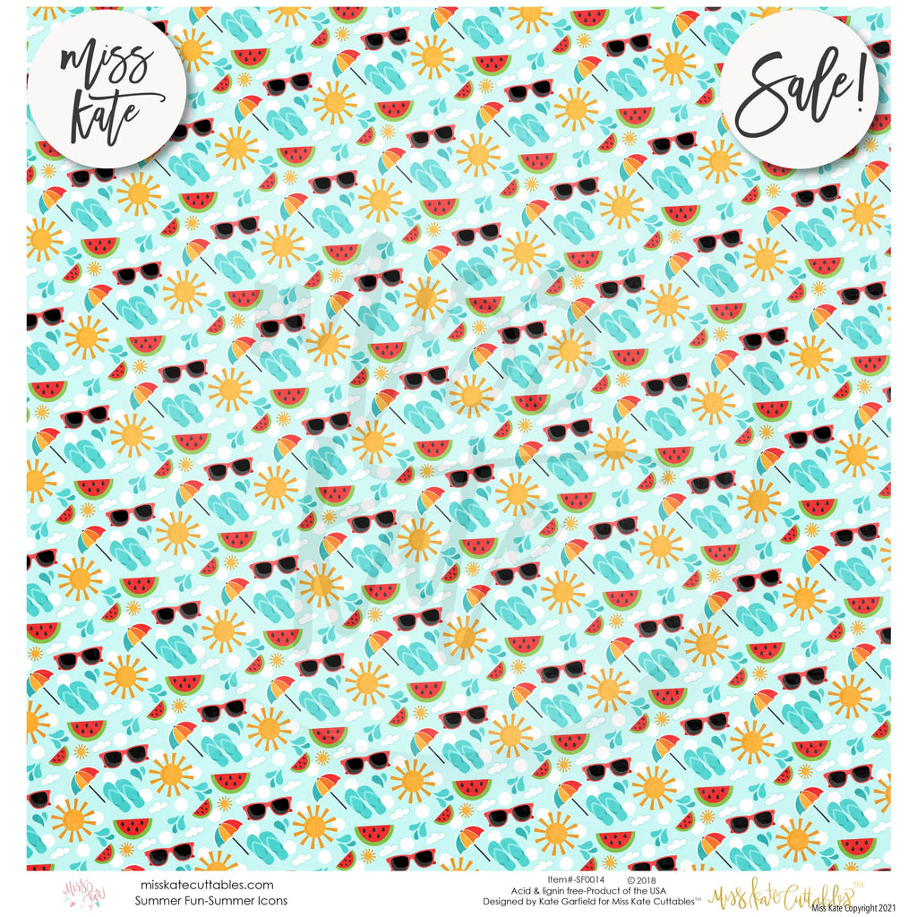 Summer Fun - Scrapbook Paper Pack – MISS KATE