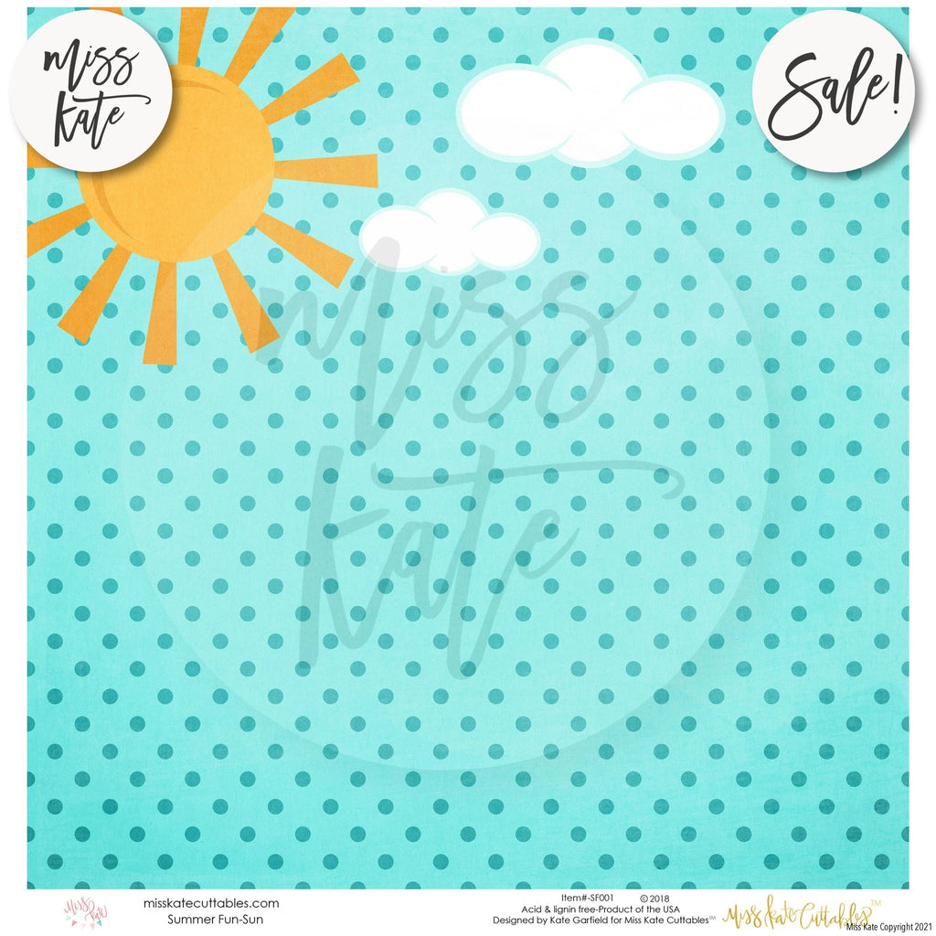 Summer Fun - Scrapbook Paper Pack – MISS KATE