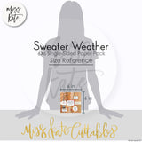 Sweater Weather - 6X6 Paper Pack (Ss)