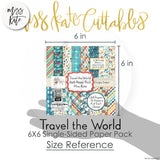 Travel The World - 6X6 Paper Pack (Ss)