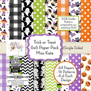 Trick Or Treat - 6X6 Paper Pack (Ss)