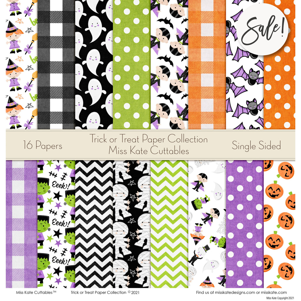 Trick Or Treat - Paper Pack 12X12 (Ss)