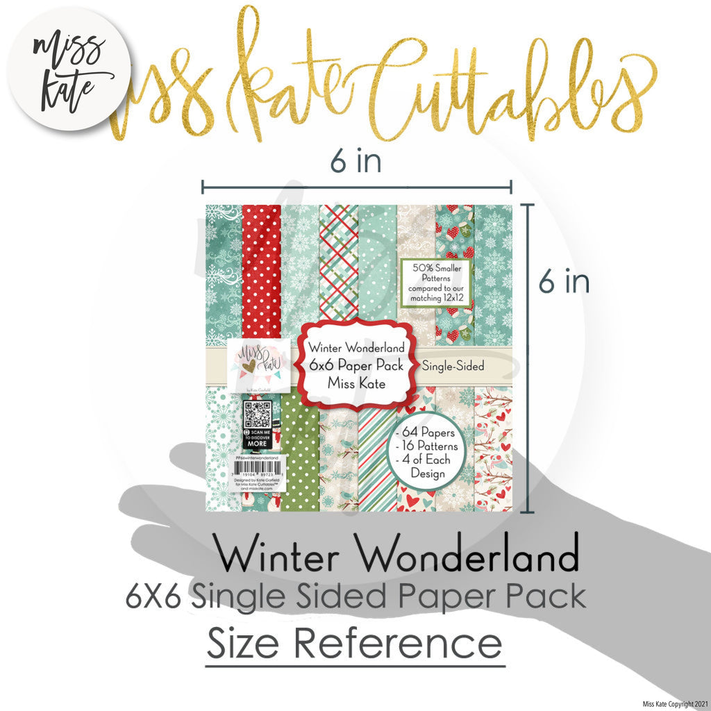 Winter Wonderland -Scrapbooking Paper Pack Winter Scrapbook Paper