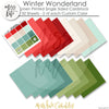 Winter Wonderland - Linen Printed Smooth Cardstock Single-Sided