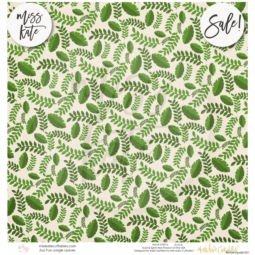 Zoo Fun - Scrapbook Paper Pack – MISS KATE