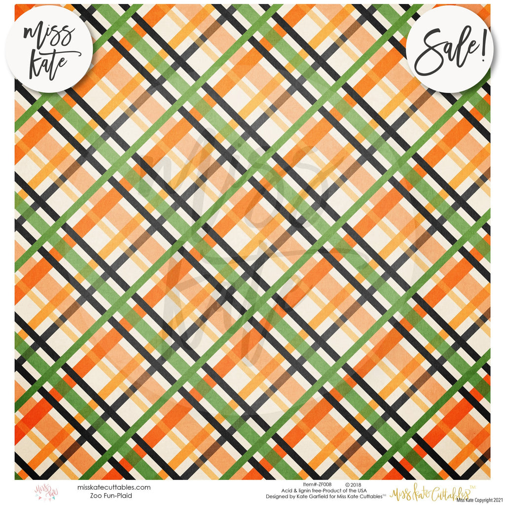 Zoo Fun - Scrapbook Paper Pack – MISS KATE