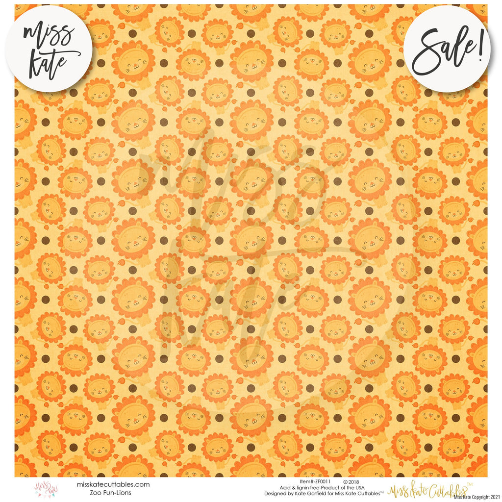 Zoo Fun - Scrapbook Paper Pack – MISS KATE